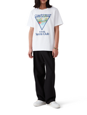 Casablanca Tennis Club Icon T-Shirt White