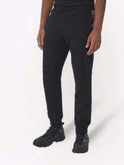 Burberry Check Panel Jogging Pants Black
