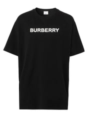 Burberry Harriston Logo Print T-Shirt Black