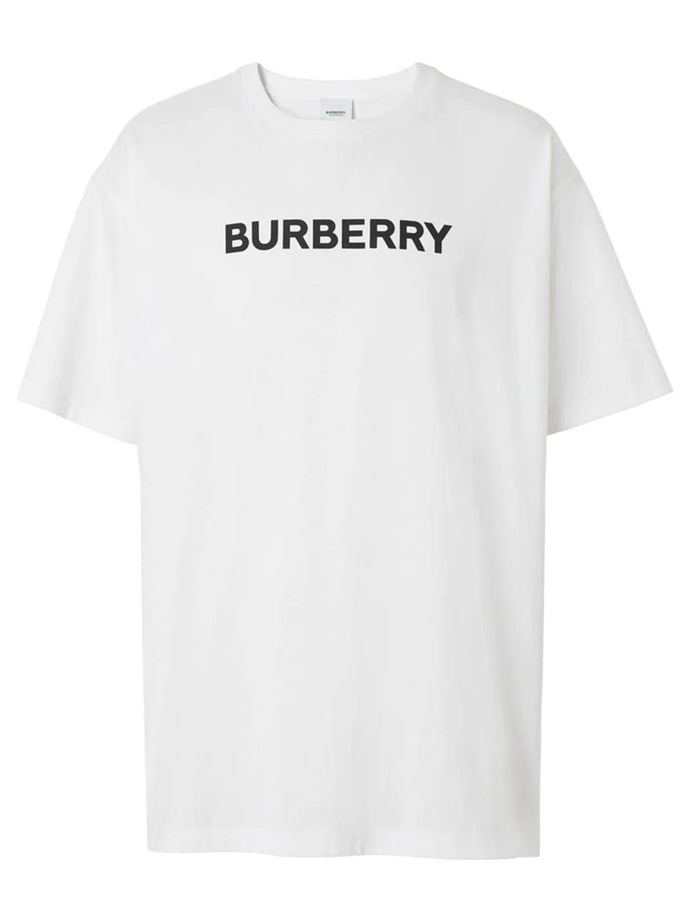 Burberry Harriston Logo Print T-Shirt White