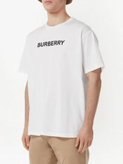 Burberry Harriston Logo Print T-Shirt White