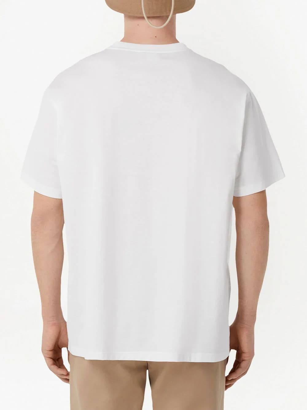 Burberry Harriston Logo Print T-Shirt White