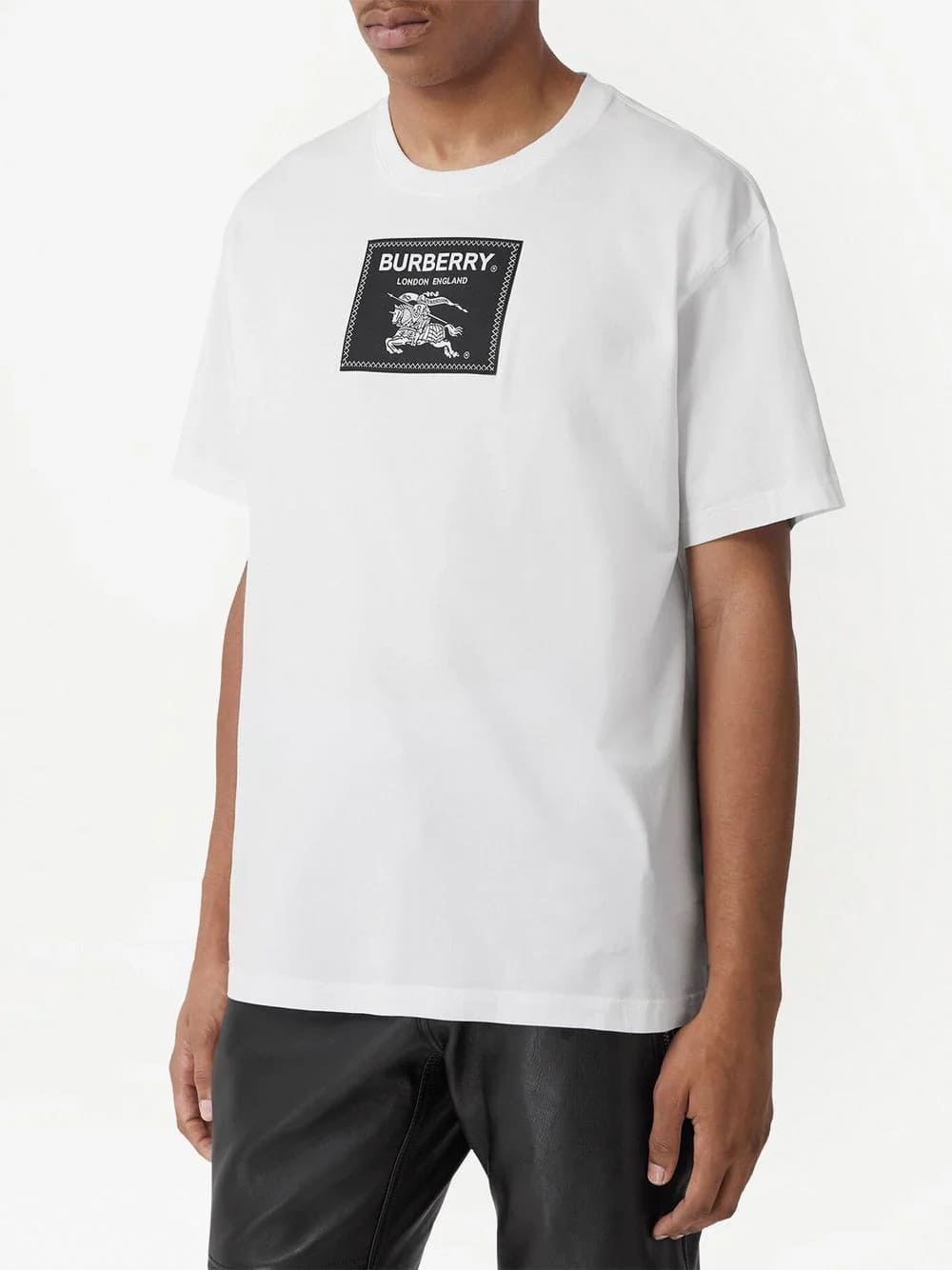 Burberry Horseferry Box Prorsum Label T-Shirt White