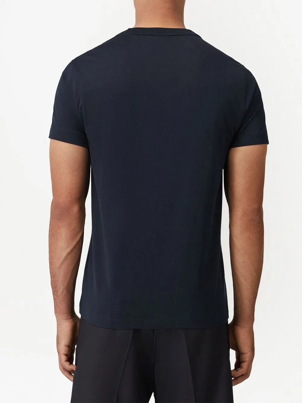 Burberry 'Parker' TB-embroidered Logo T-Shirt Navy Blue