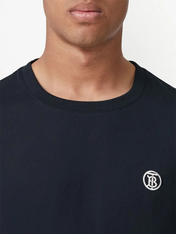 Burberry 'Parker' TB-embroidered Logo T-Shirt Navy Blue