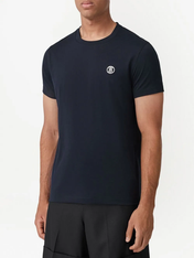 Burberry 'Parker' TB-embroidered Logo T-Shirt Navy Blue