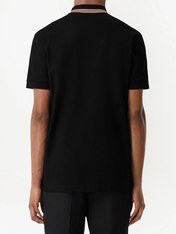 Burberry 'Pierson' TB Collar Polo-Shirt Black