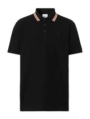 Burberry 'Pierson' TB Collar Polo-Shirt Black