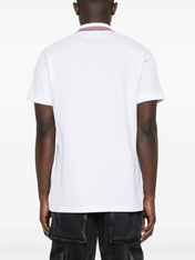 Burberry 'Pierson' TB Collar Polo-Shirt White