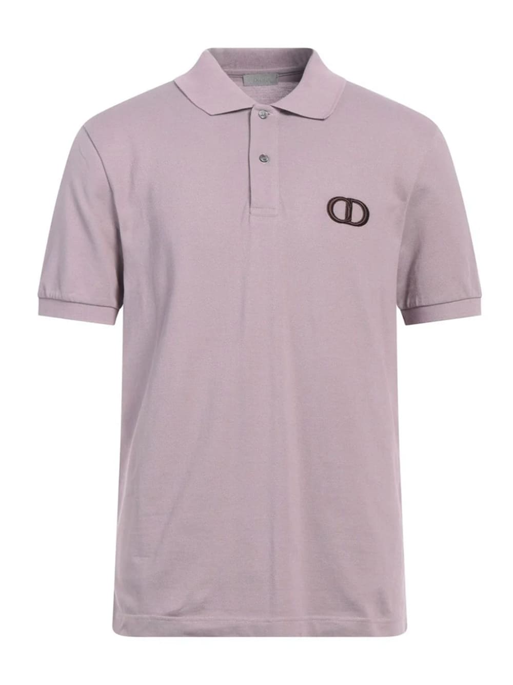 Dior CD Icon Polo Shirt Mauve