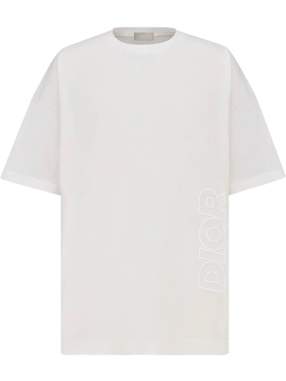 Dior Parley Debossed T-Shirt White