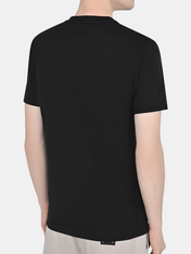 Dolce & Gabbana Black Sicily Logo Printed T-Shirt Black