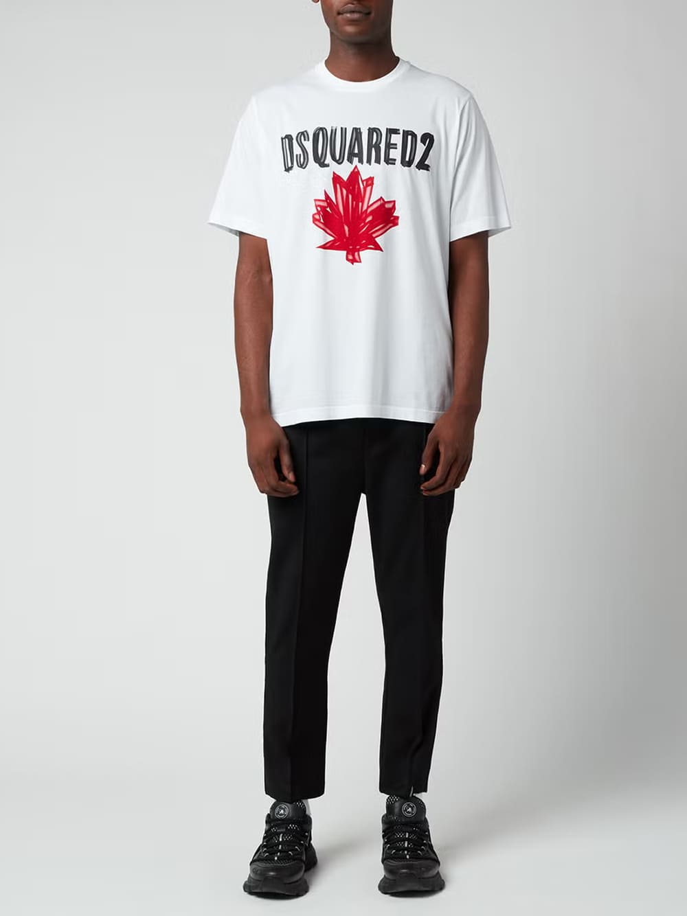 Dsquared2 Maple Leaf Canada T-Shirt White