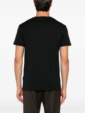 Fendi FF Labyrinth Embroidered T-Shirt Black