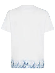 Fendi FF Monogram Faded Print Avio T-Shirt