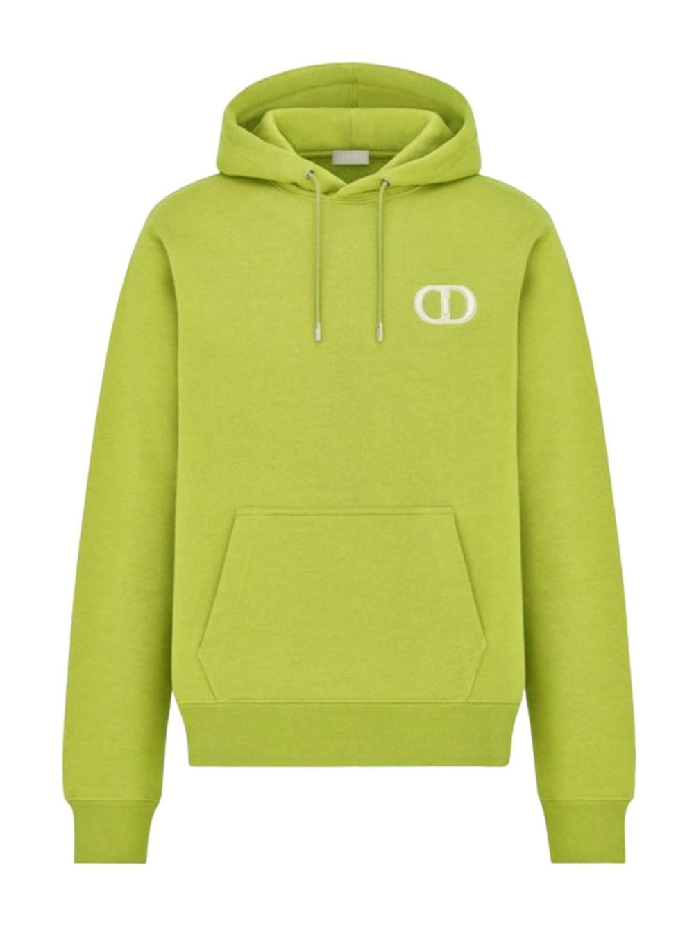 Dior CD Icon Hooded Sweatshirt Lime Green