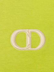 Dior CD Icon Hooded Sweatshirt Lime Green