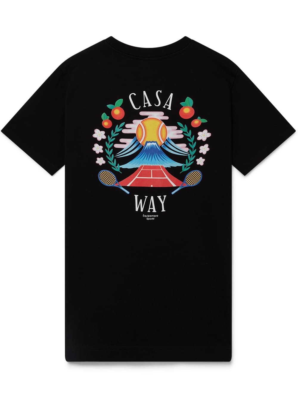 Casablanca Casa Way Montain T-Shirt Black