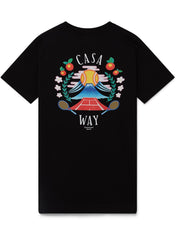 Casablanca Casa Way Montain T-Shirt Black