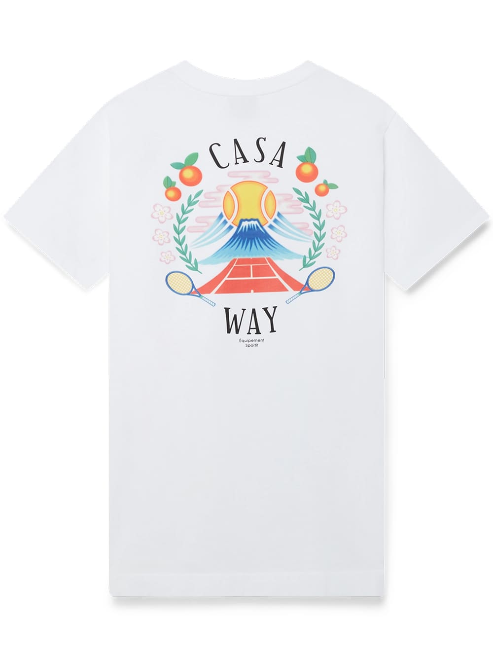 Casablanca Casa Way Montain T-Shirt White