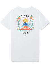 Casablanca Casa Way Montain T-Shirt White