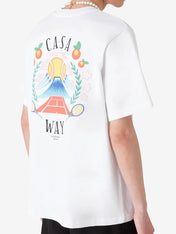 Casablanca Casa Way Montain T-Shirt White