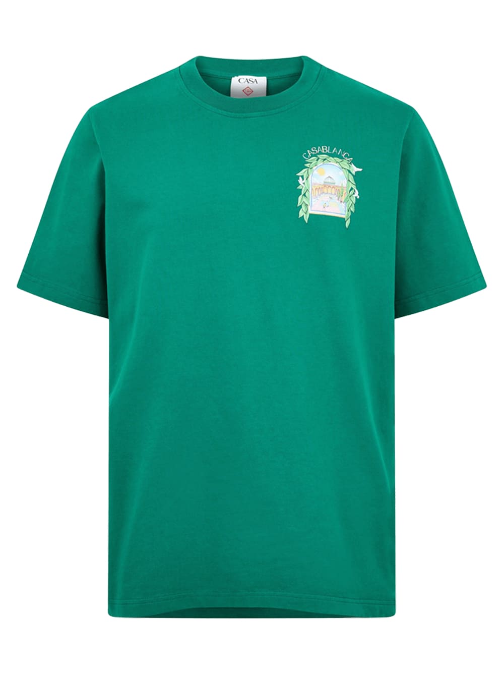 Casablanca L'Arche Tennis Club T-Shirt Green