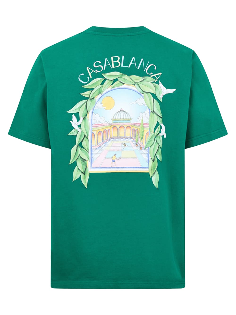 Casablanca L'Arche Tennis Club T-Shirt Green