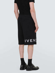 Givenchy 4G Logo Embroidered Sweatshorts Black