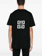 Givenchy 4G Logo Embroidered T-Shirt Black