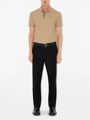 Burberry Cotton Polo-Shirt Beige