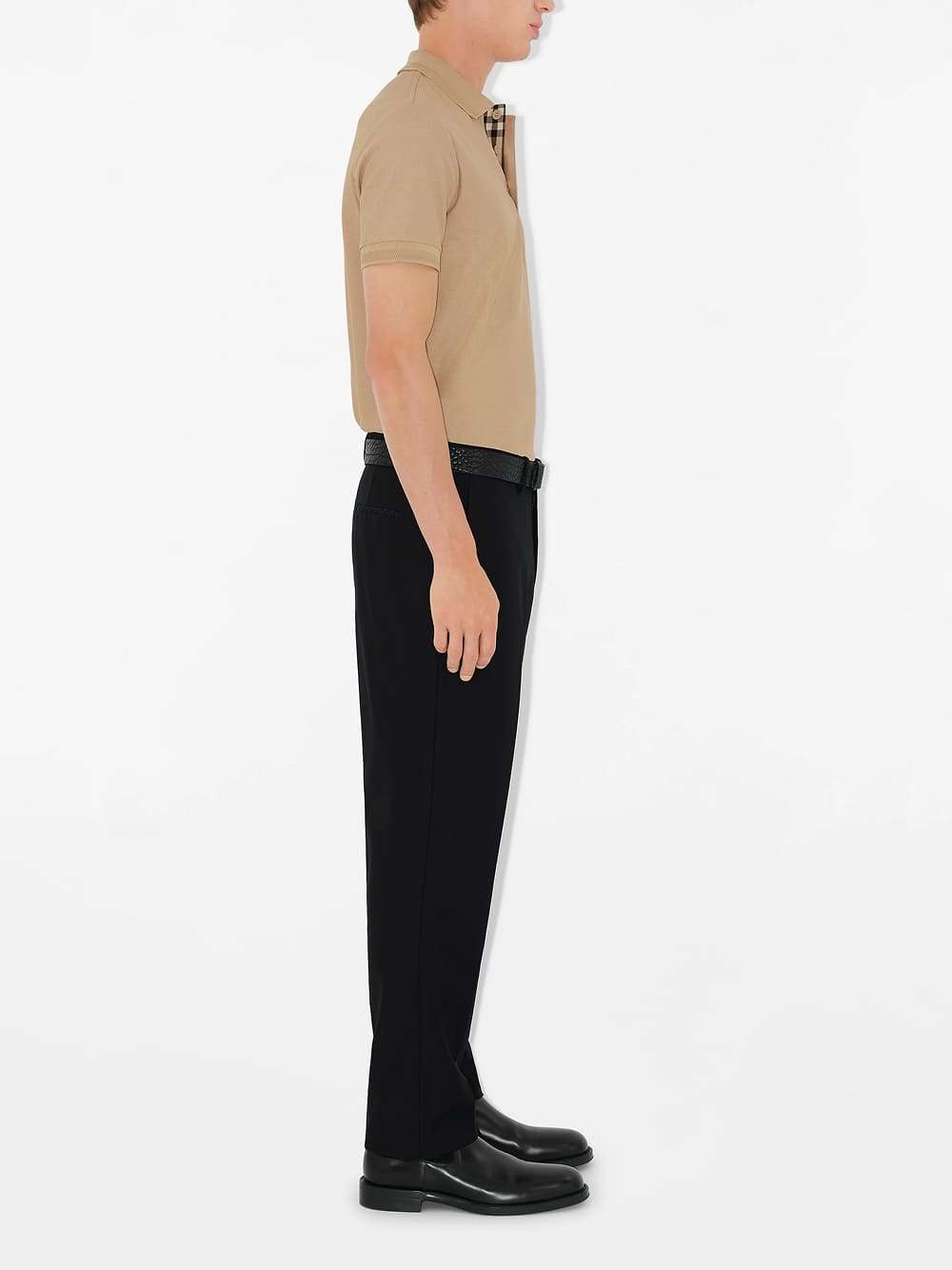 Burberry Cotton Polo-Shirt Beige