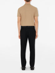 Burberry Cotton Polo-Shirt Beige