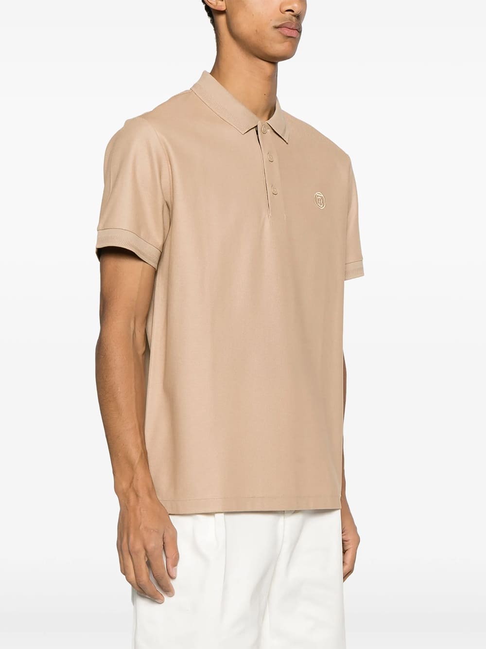 Burberry Monogram Polo Shirt Beige
