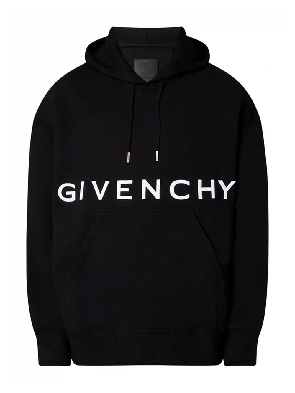 Givenchy 4G Logo Embroidered Hooded Sweatshirt Black