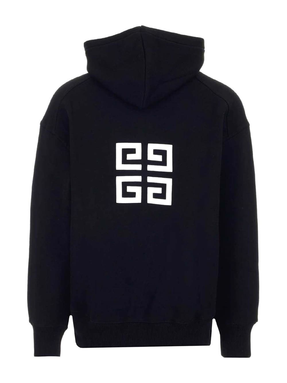 Givenchy 4G Logo Embroidered Hooded Sweatshirt Black