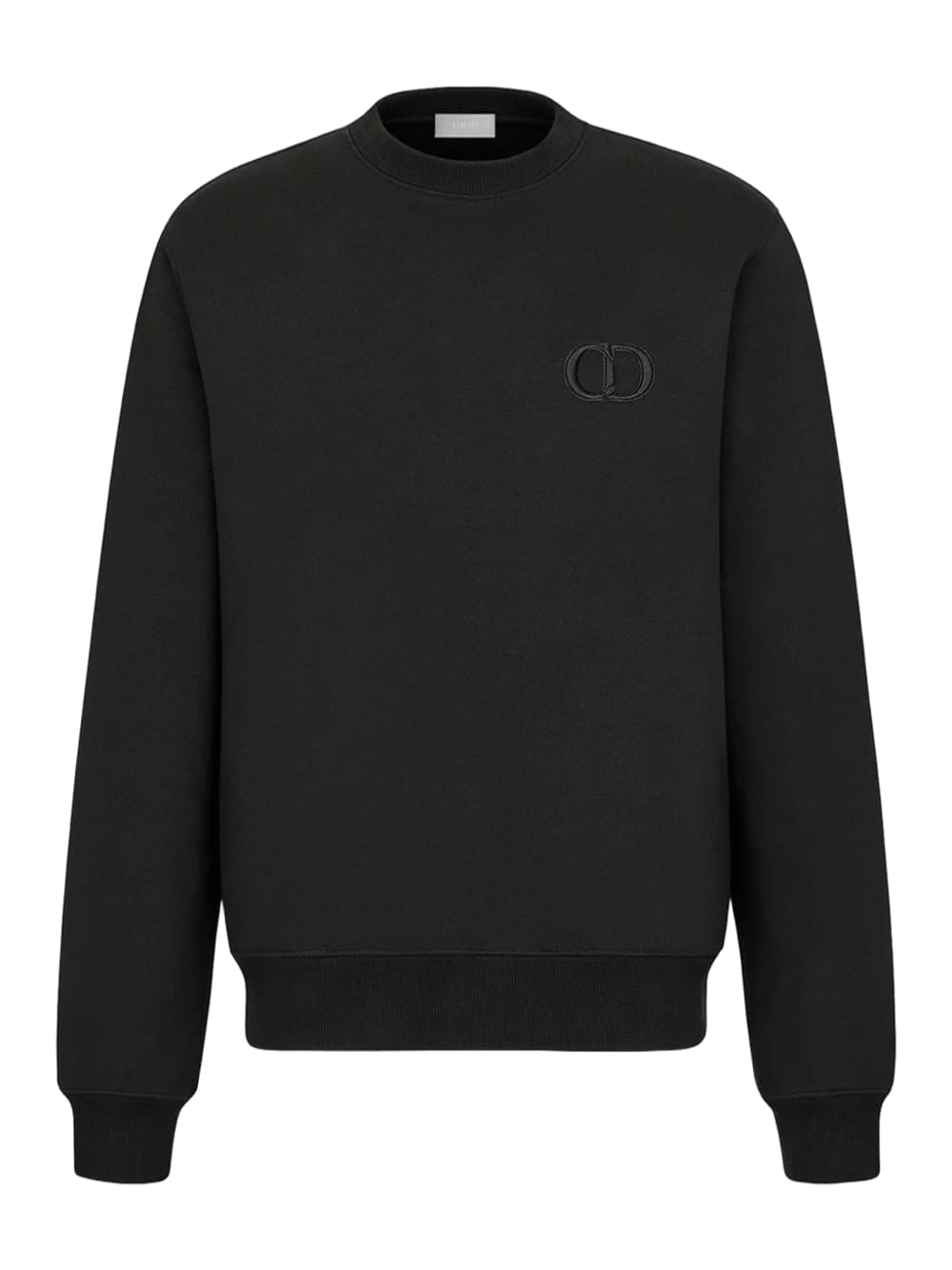 Dior CD Icon Sweatshirt Black Cotton Fleece