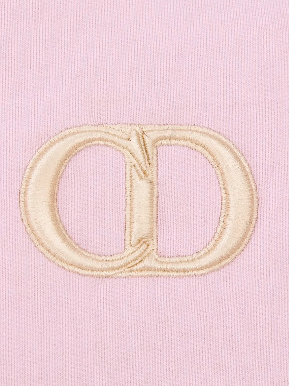 Dior CD Icon Pink/Cream Hooded Sweatshirt