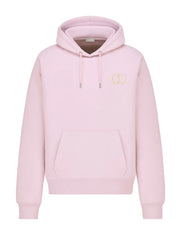 Dior CD Icon Pink/Cream Hooded Sweatshirt