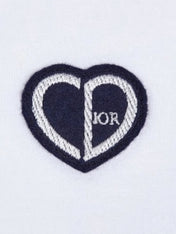 Dior CD Heart Patch T-Shirt White