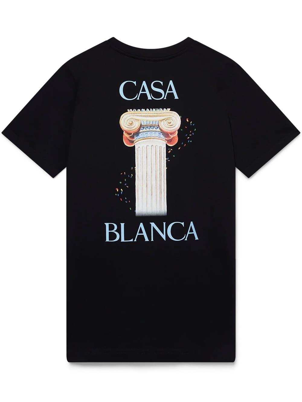 Casablanca La Colonne Short-Sleeve T-Shirt Black
