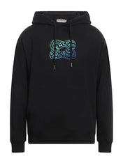 Givenchy Black Infinity Rings Logo Hoodie Black