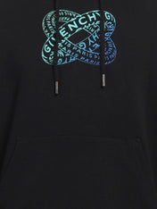 Givenchy Black Infinity Rings Logo Hoodie Black