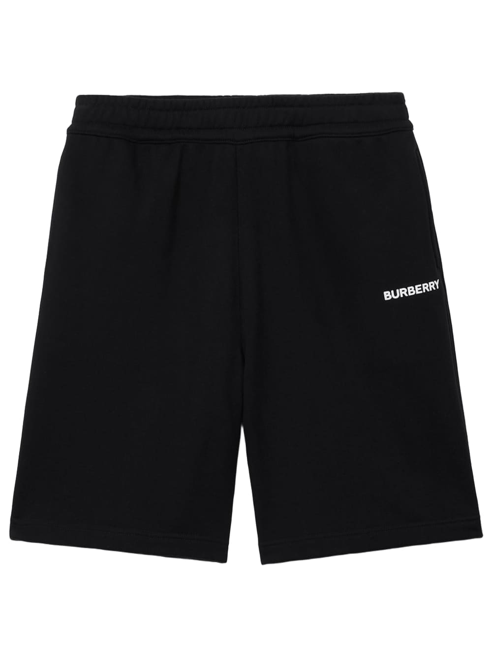 Burberry Cotton Logo Shorts Black
