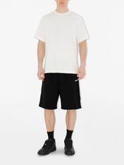 Burberry Cotton Logo Shorts Black