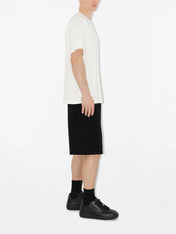Burberry Cotton Logo Shorts Black