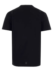 Givenchy 4G Dragon Flames Fire  Logo Cotton T-shirt Black