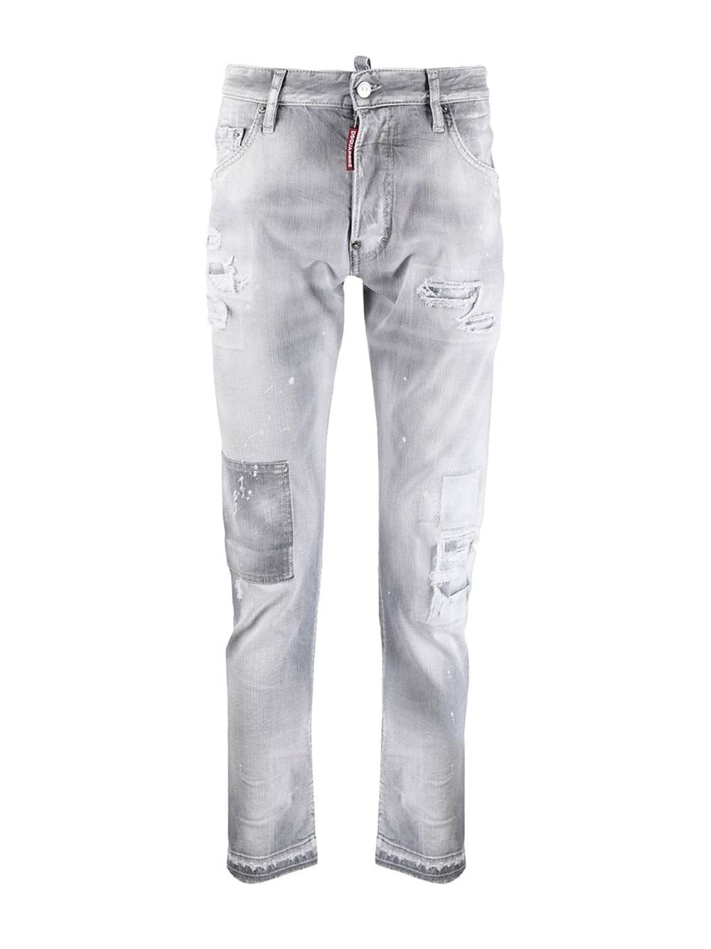 Dsquared2 Cool Guy Cropped Jeans Grey