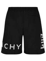 Givenchy 4G Logo Printed Swim Shorts Black