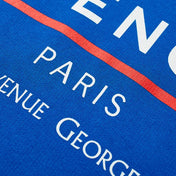 Givenchy Address Hooded Sweatshirt Blue